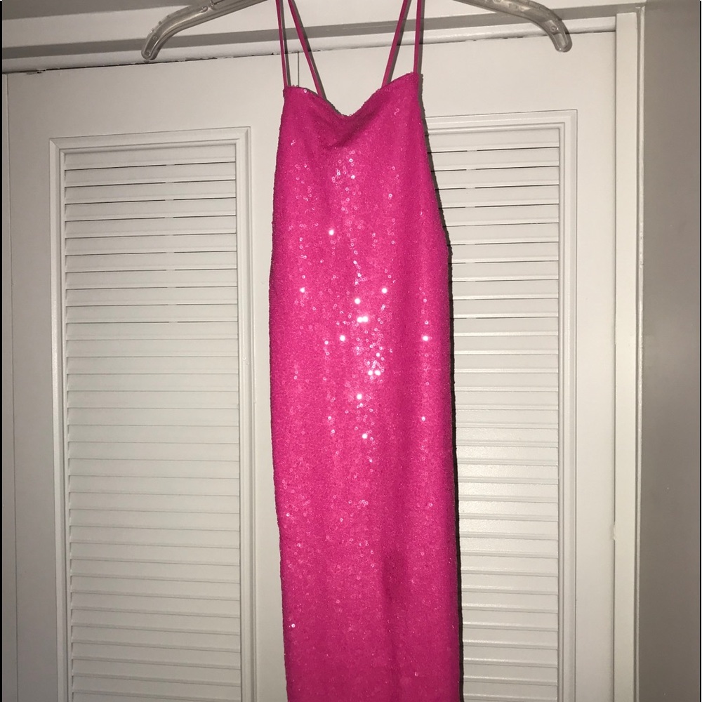 Motel Rocks Pink Mini Dress - Picture 7 of 7